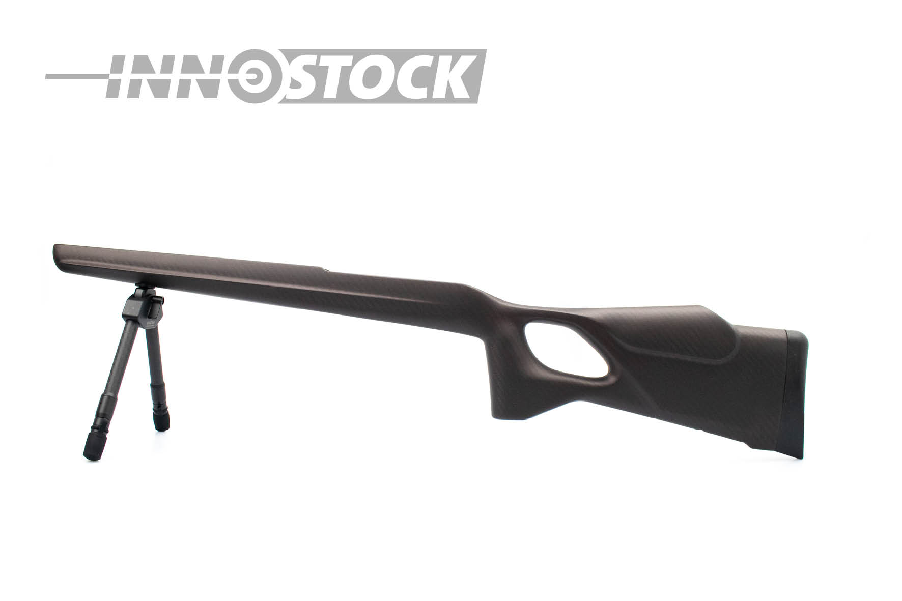 Carbon stock - Revolution - for Tikka T3/T3x - special version in brown with softtouch coating