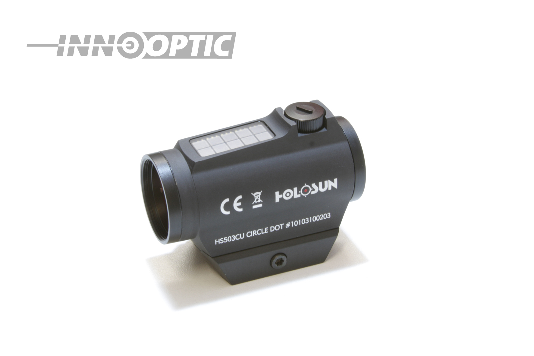 2022-08_Bilder-Webshop_Optic_Holosun2 HOLOSUN HS 503C-U and INNOMOUNT quick mount (SSM) slight long (extra flat) for Merkel
