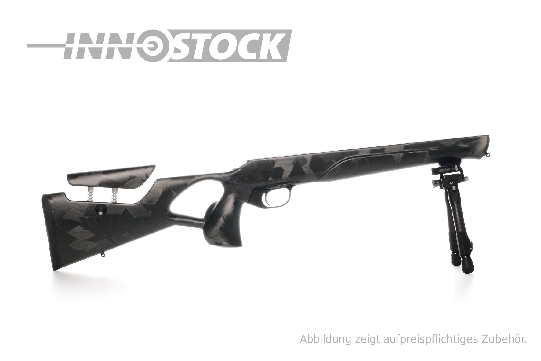 Carbon Stock - M82 - for System Blaser R8 - Hunting Match (22MM) - Carbon Camo - inkl. Spartan Adapter