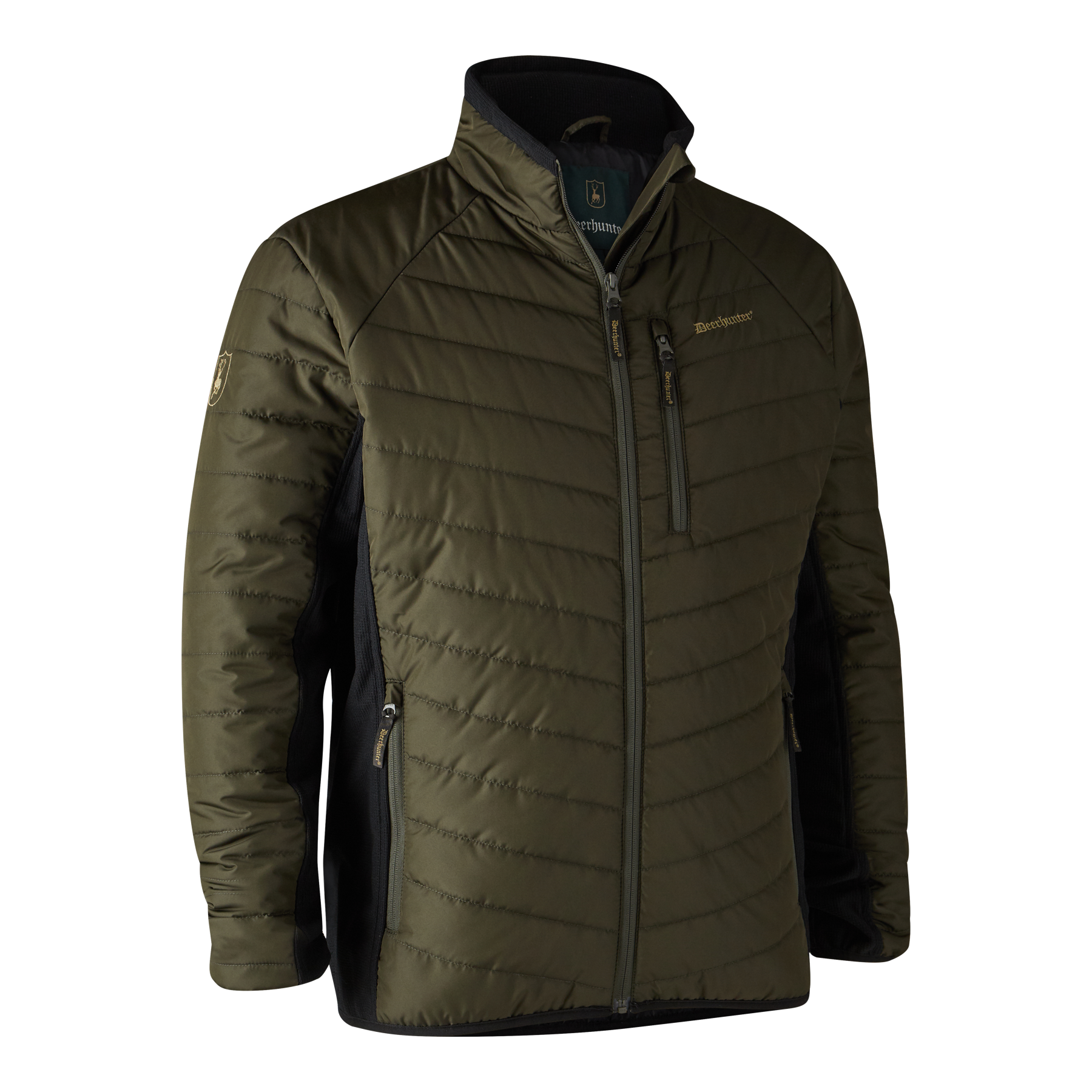 Moor Wattierte Jacke mit Softshell