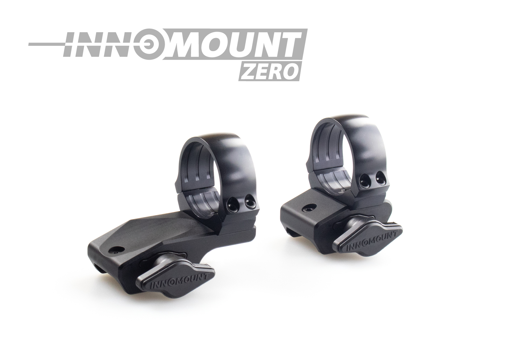 INNOMOUNT ZERO für Weaver/Picatinny - zweiteilig - gekröpft - Ring 40mm BH+6