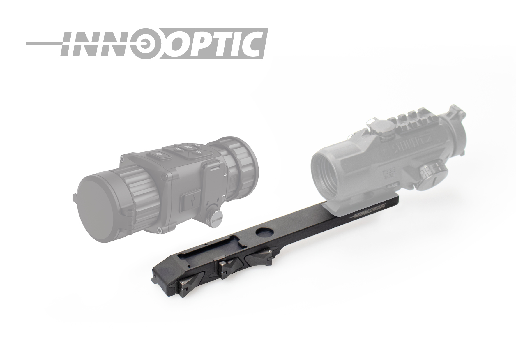 Quick release mount - Multifunctional - for Hikmicro Thunder Pro TE19 C | TH35 C | TH35 PC | TQ35 C | TQ50 C - Steiner T-Sight