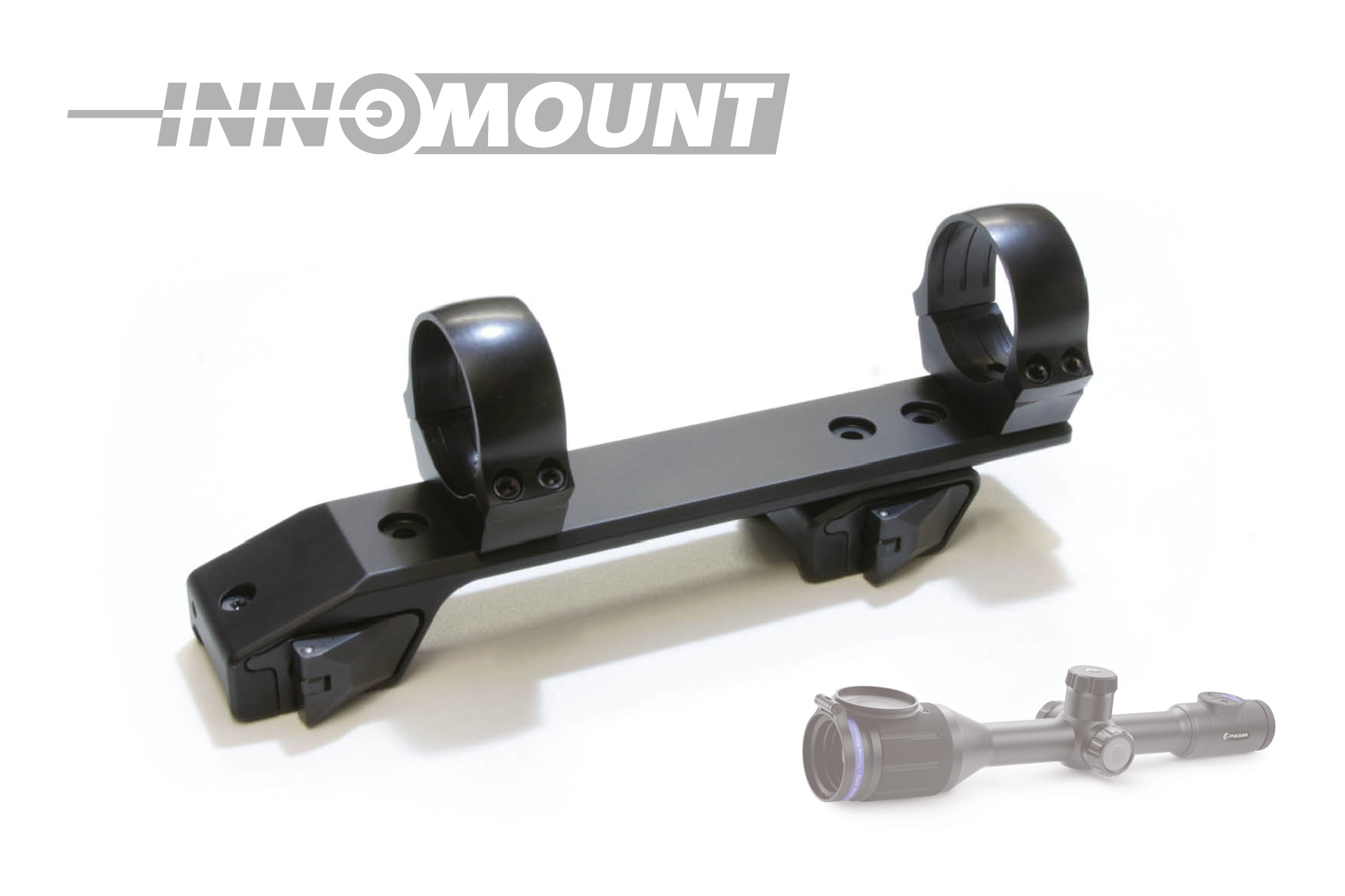 54-TH-26-00-200 INNOMOUNT QD für Weaver/Picatinny - zweiteilig - variabel - Tube/Thermal (30mm)
