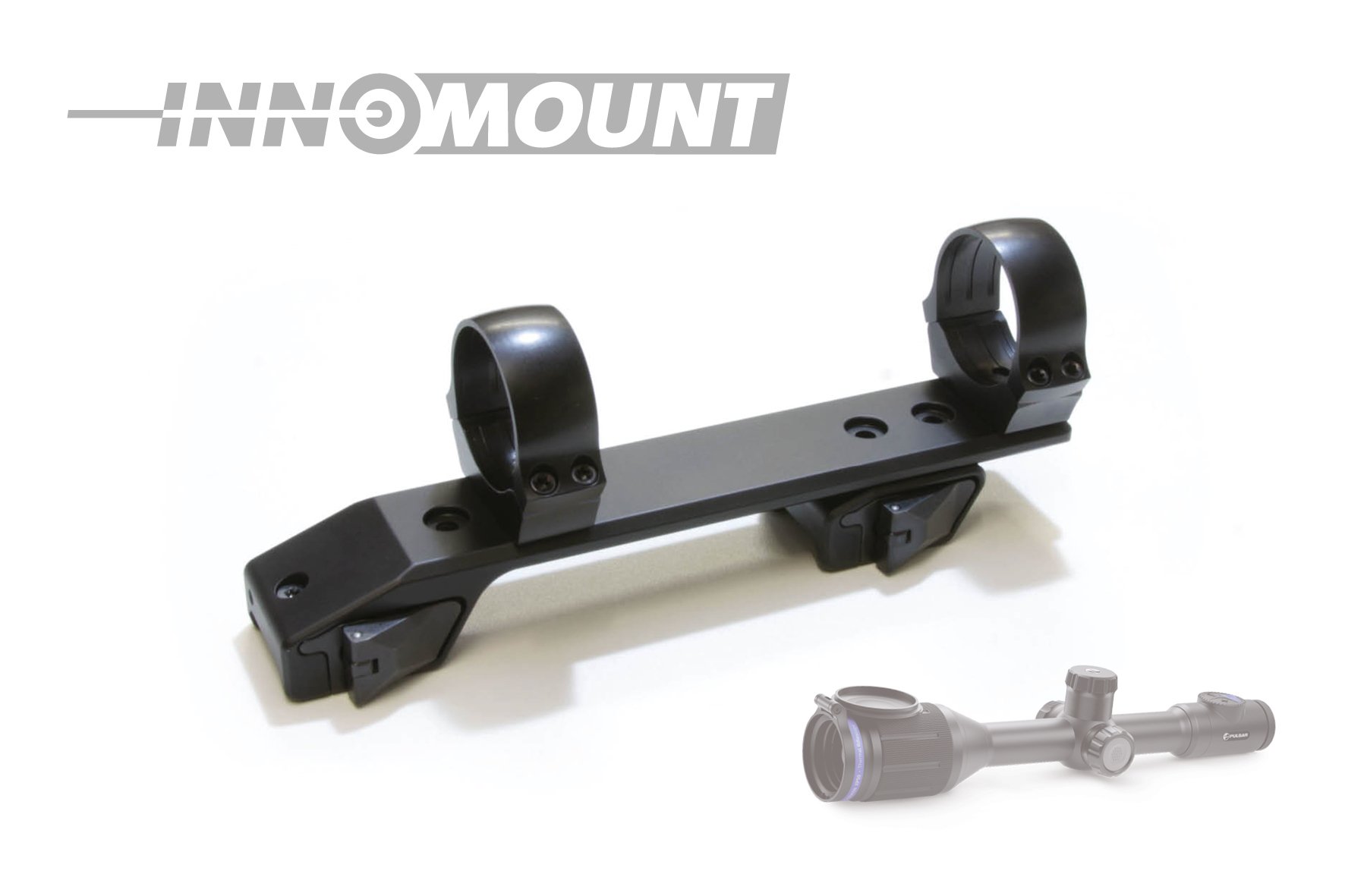 INNOMOUNT QD for Weaver/Picatinny - 2 pieces - variable - Tube/Digital (30mm)