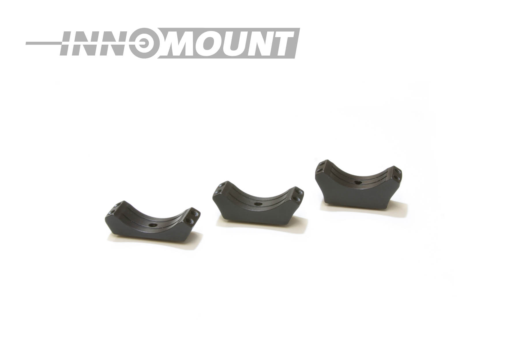 INNOMOUNT QD für Weaver/Picatinny - zweiteilig - gekröpft - Ring 30mm