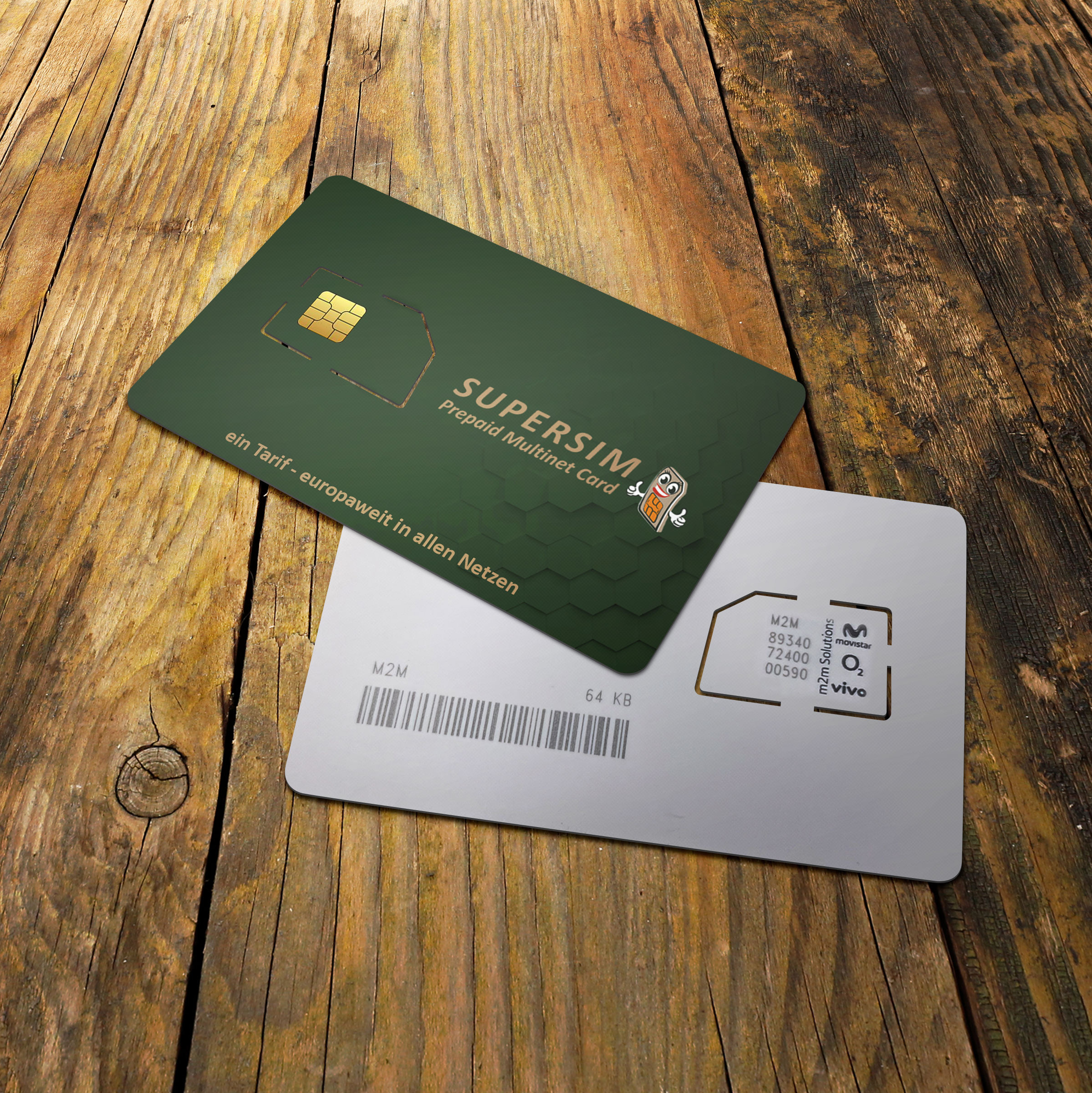 SEISSIGER SUPERSIM Prepaid-Multinetzkarte für Wildkameras