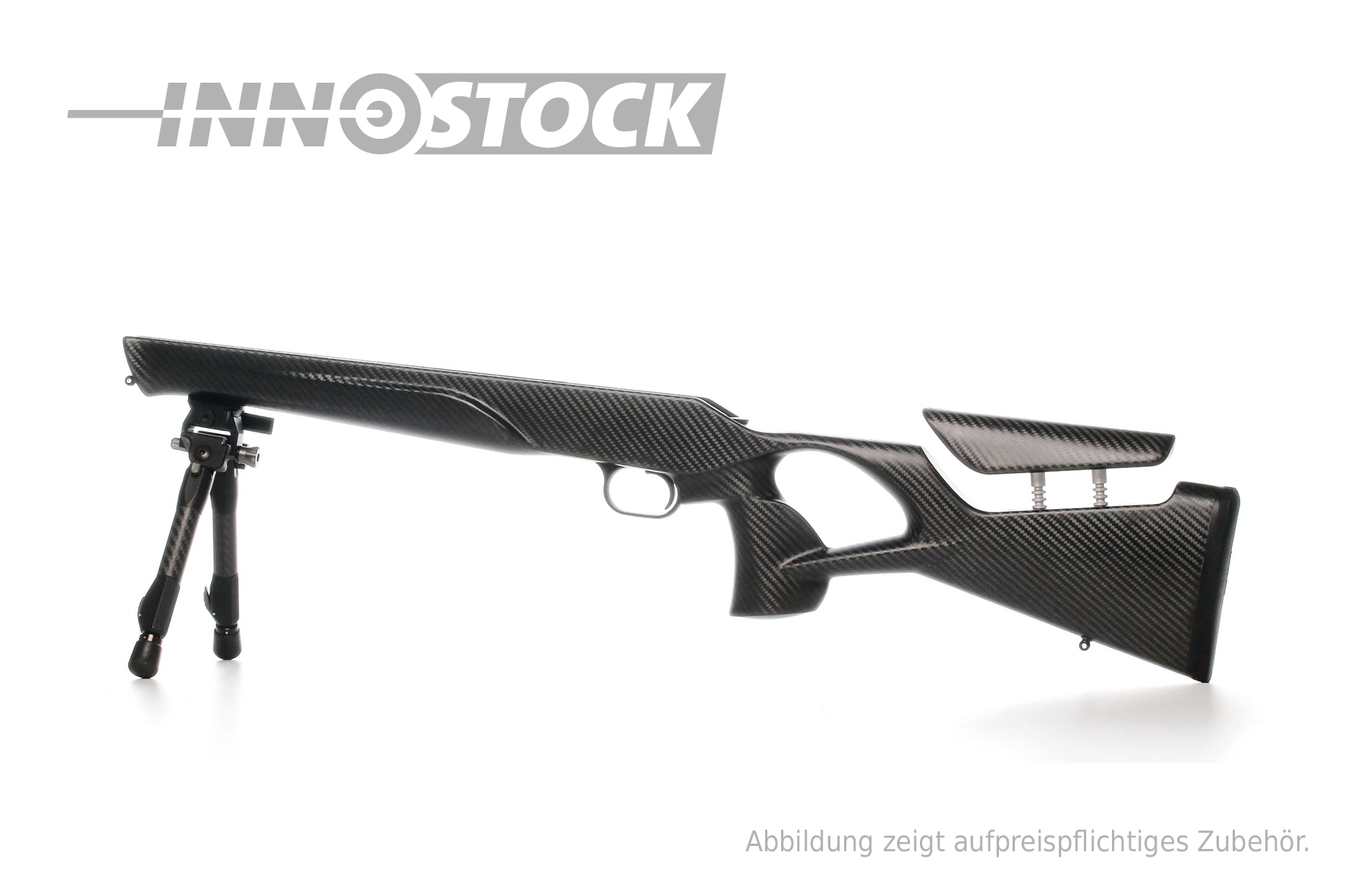 2022-04_Bilder-Webshop_RavenEuro3jRwKxrnMPrmP Raven Carbonschaft - M82 - für Blaser R8 - Lauf Standard (17MM) Linksschäftung