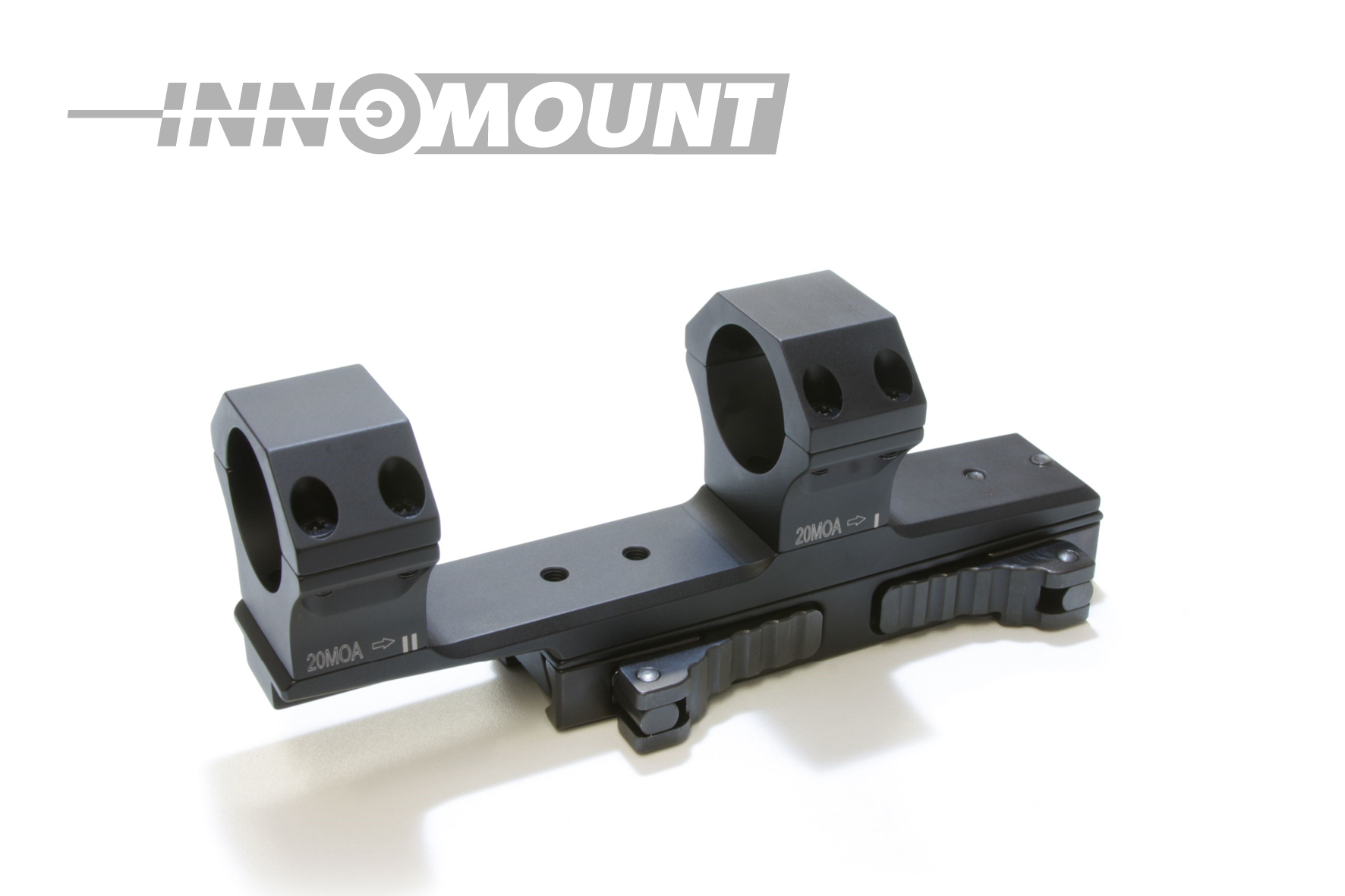 Tactical Quick Release Mount - Flex - Cantilever - Ring 34mm - CH 32mm - 0-20MOA